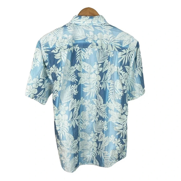 BF836 Mens Tommy Bahama Hawaiian Floral Casual Button Down Shirt S - Picture 4 of 5